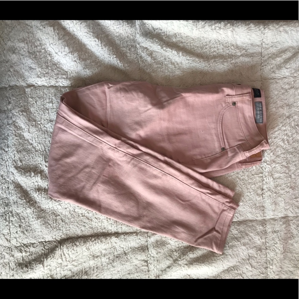 High waisted jeggings